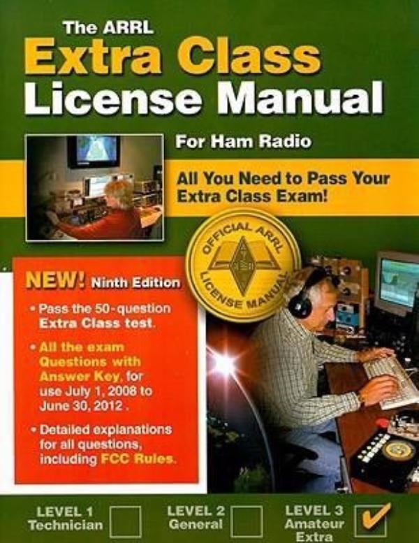 Cover of The ARRL Extra Class License Manual